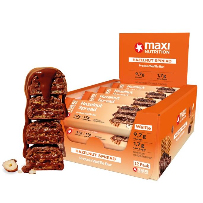 Hazelnut Spread Protein 39g x 12ud Maxi Nutrition